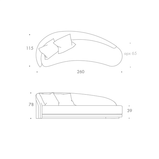 Curved Sofa 01