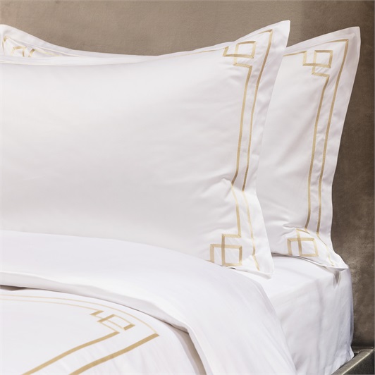 Hera Duvet Set Superking - Metallic Stone