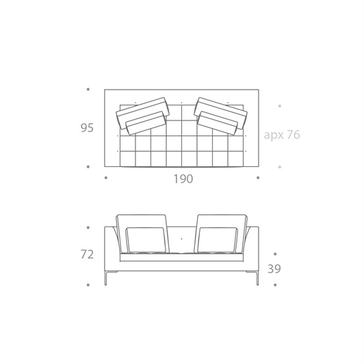 2.5 SEATER