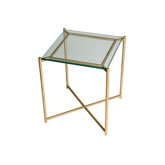 Side Table - Brushed Brass