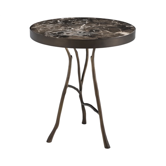 Side Table Bronze Finish