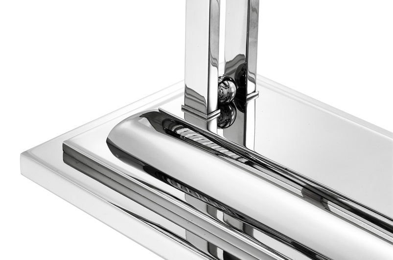 Nickel Finish / Clear Glass
