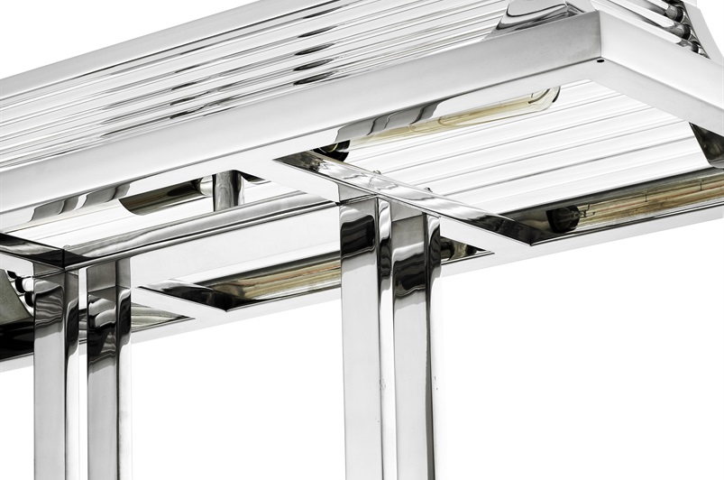 Nickel Finish / Clear Glass