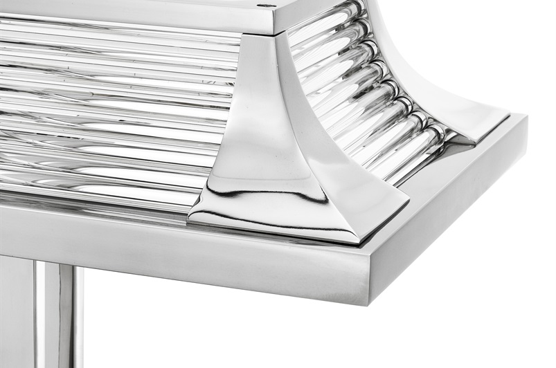 Nickel Finish / Clear Glass