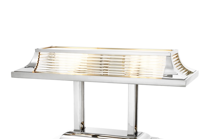 Nickel Finish / Clear Glass