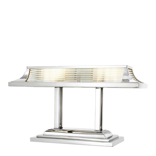 Nickel Finish / Clear Glass