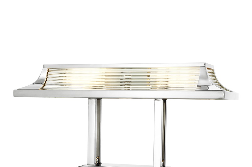 Nickel Finish / Clear Glass
