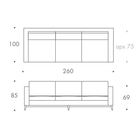 3.5 Seater Sofa