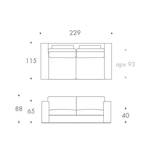 2 SEAT SOFA