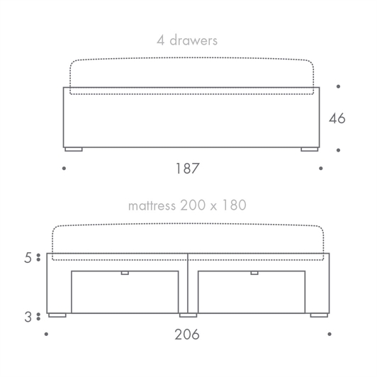 Superking bed